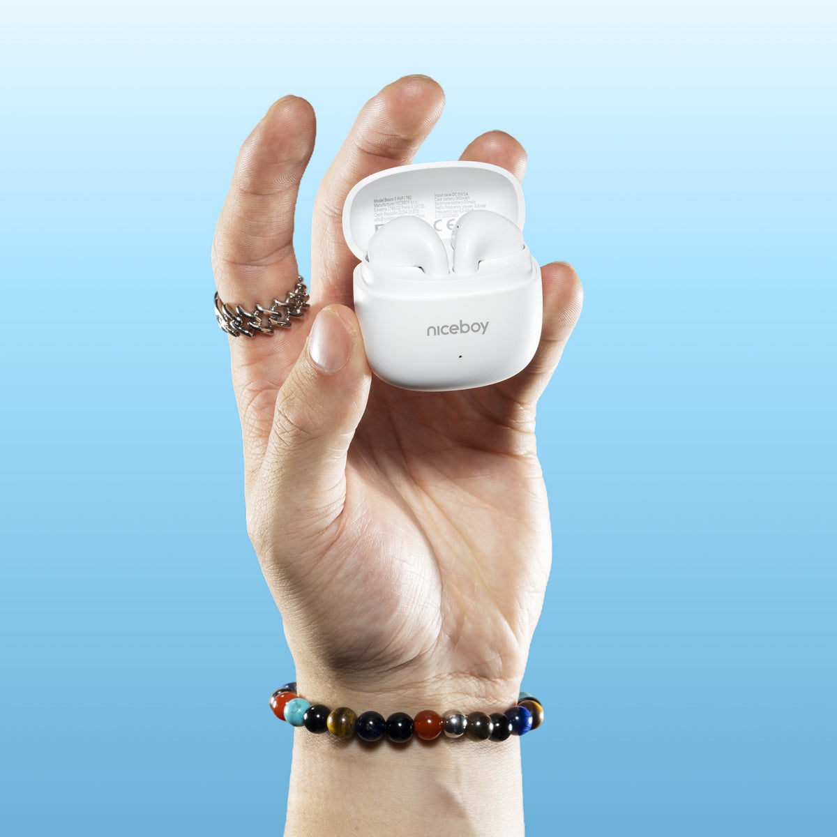 Niceboy Beans 5 POP White
