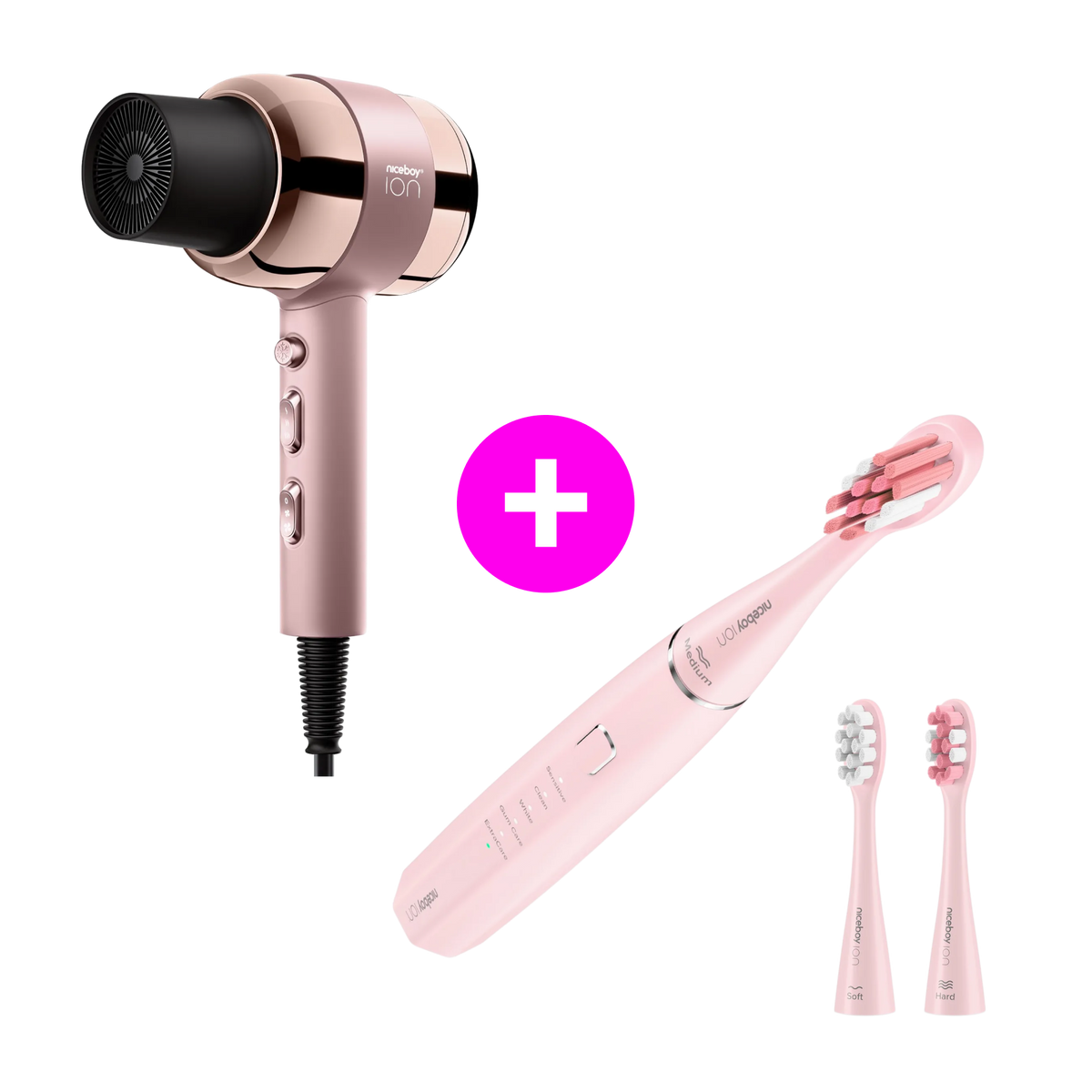Akčný set AirSonic Pro Pink + Sonic Pink