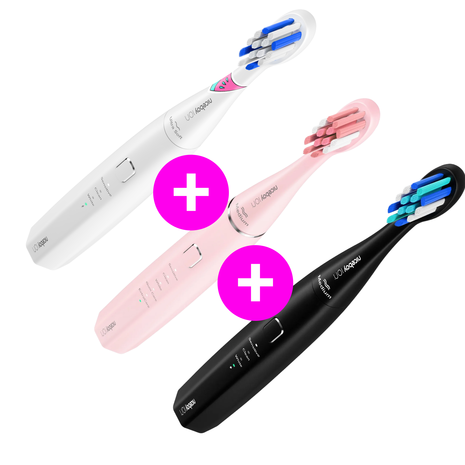 Akční set Sonic Kids + Sonic Pink + Sonic Black
