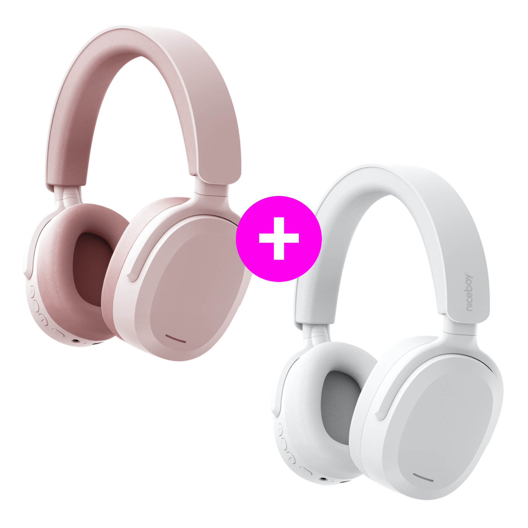 Akčný set 2× Sora Pink + White