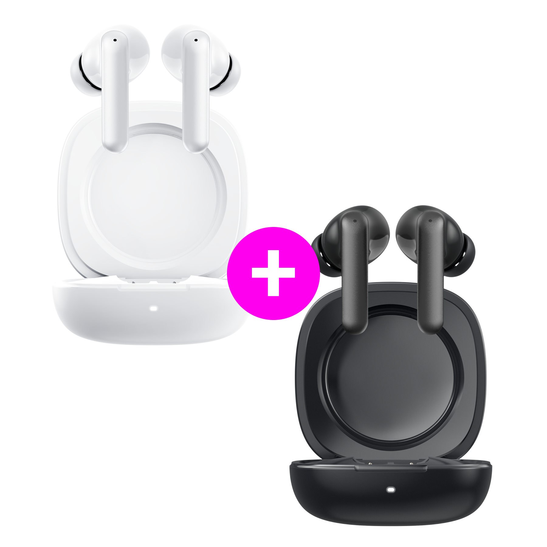 Akčný set 2× Pins 4 PRO White + Black