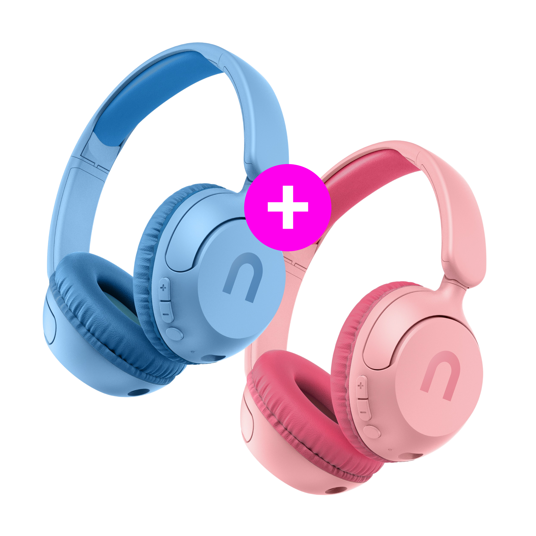 Akčný set 2× Kiddie 2 Blue + Pink