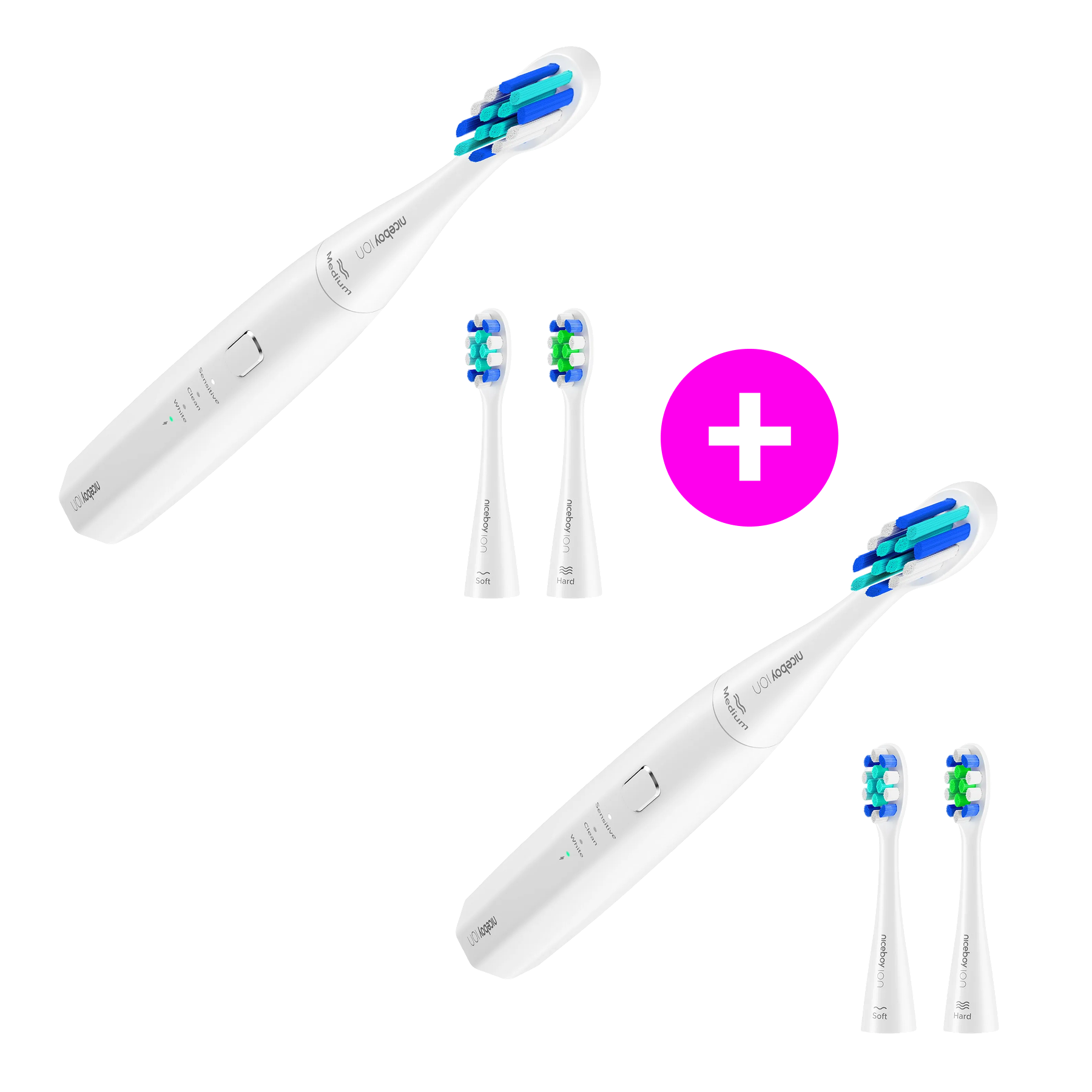 Akčný set 2× Sonic Lite White