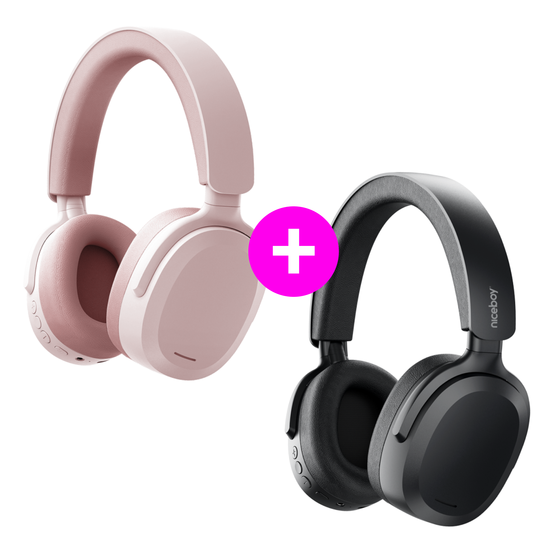 Akčný set 2× Sora Pink + Black